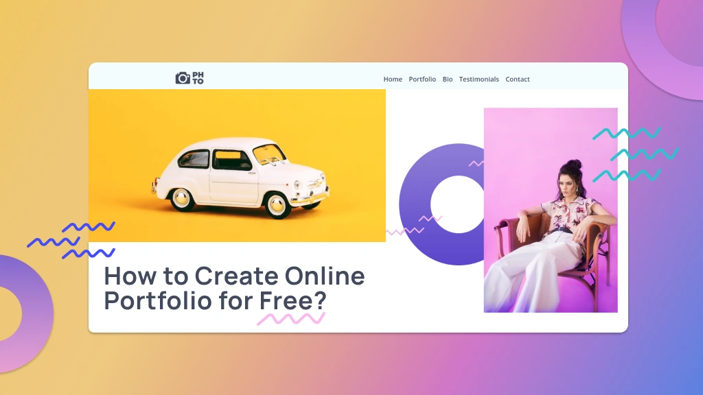 How to create portfolio online