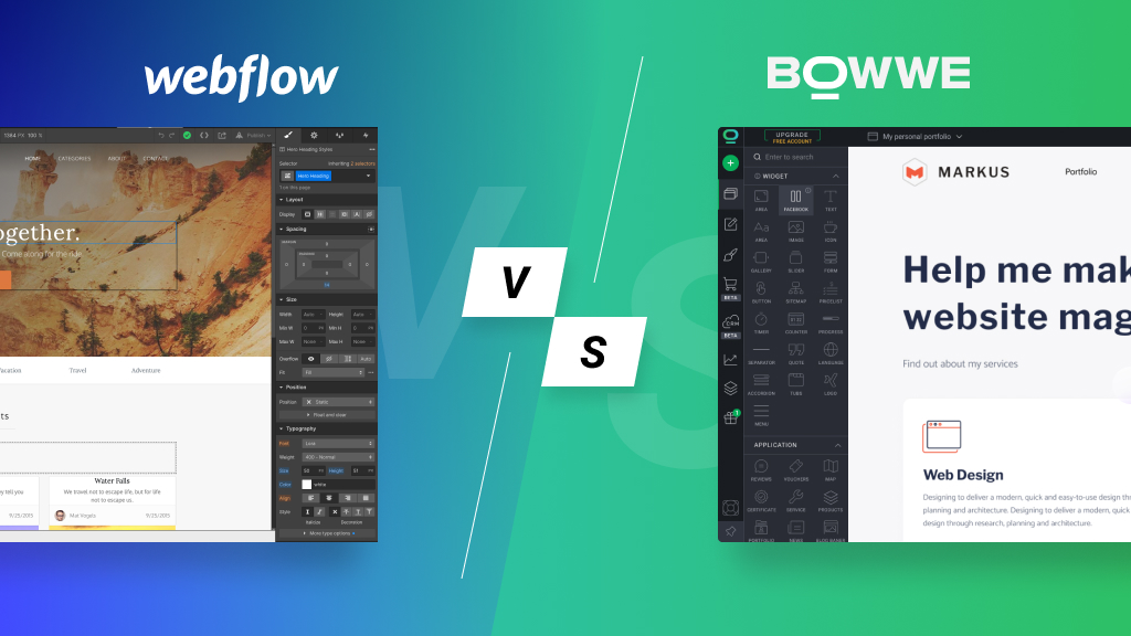 Couverture de l'article - BOWWE vs Webflow