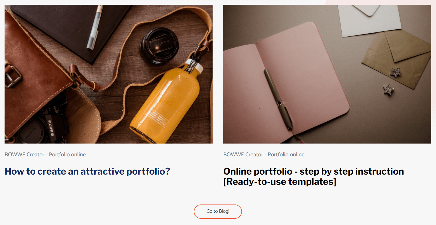 Portfolio schreiben