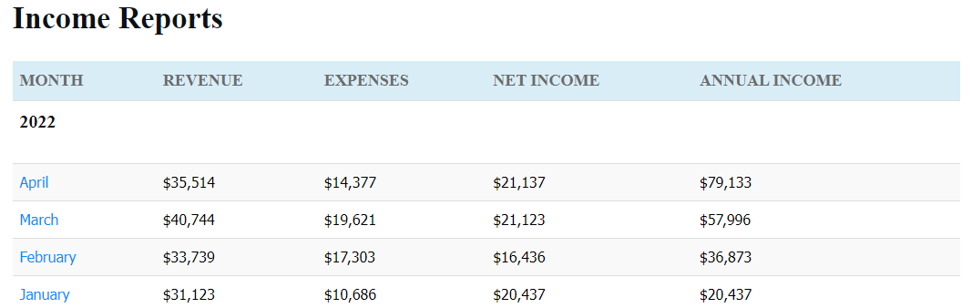 Ron Stefanski income report 2022